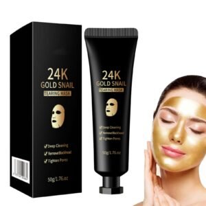 LAIKOU 24K GOLD SNAIL TEARING MASK IN BOX