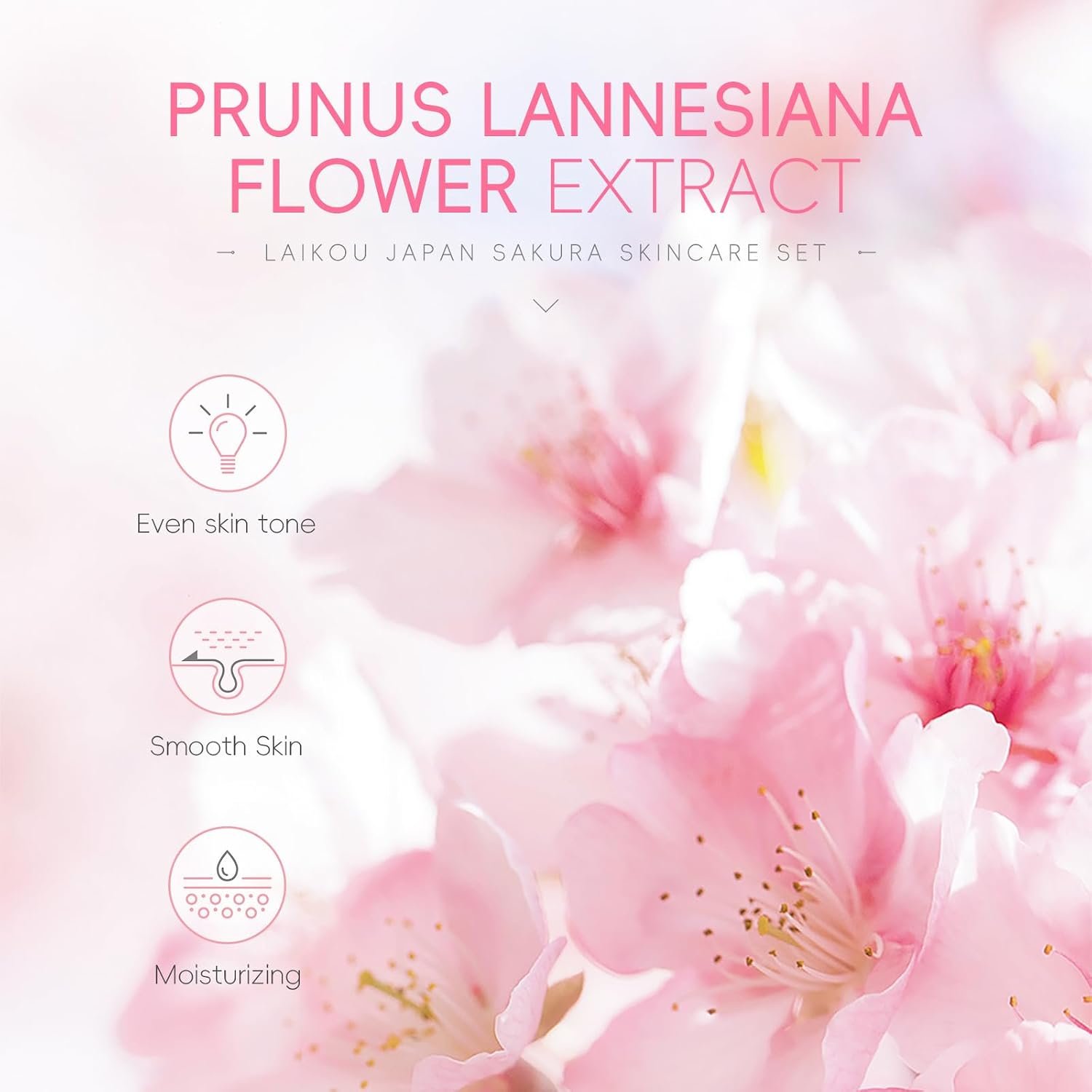 LAIKOU JAPAN SAKURA SKINCARE SET -PURE PERFECTION - Image 7